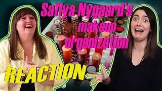Professional Organizer REACTS to: SAFIYA NYGAARD'S Makeup Organization