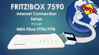 Fritz!Box 7590 Internet Connection Set Up FTTN /FTTB PPPoE