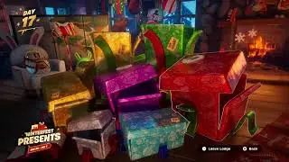 Opening the all of the winterfest2025 in Fortnite2025