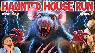 🐀👻 Haunted House Kids Brain Break Adventure | Halloween Kids Workout and PE Games