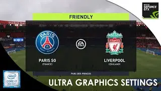 FIFA 22 ULTRA GRAPHICS SETTINGS PC GAMEPLAY 1080p | PSG VS LIVERPOOL | NVIDEA GTX 1050Ti Core i7