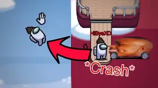 DaBaby Convertible knocks the Impostor from the Among Us Airship map