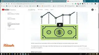 Earn money with ads on YouTube Exam Certification Answers 2019