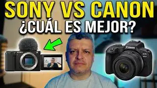 Sony Zv10 vs Canon R50 con cual me quedo?