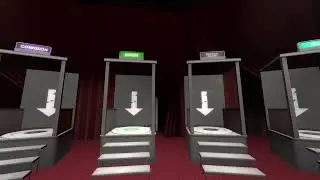 Office Game Alpha Footage 3: Emotion Boothes