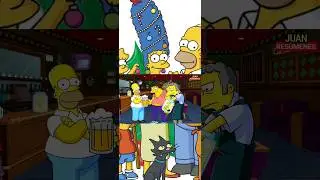 Homero Simpson busca nuevo empleo para navidad #shorts