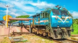 5 in 1 || Diesel hauled express trains enroute Konkan Railways || Tejas+Sampark Kranti & many others