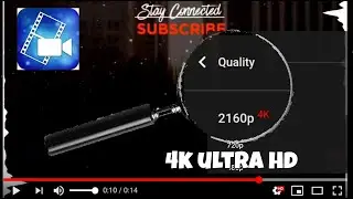 How to upload 4k Ultra HD videos using android phone👌