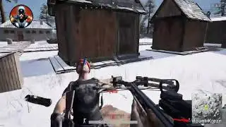 Blackagar Boltagon shoots nub in the face with a crossbow on PUBG