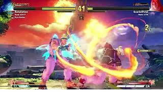 Ryu vs Ken(GM) 4 matches