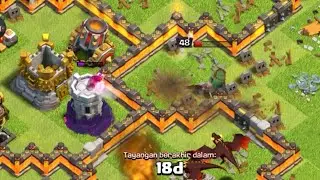 Ratu Hampir Mati! - Clash of Clans Gameplay