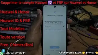 Comment Débloquer le compte Huawei 🆔 (Activation du Téléphone) et FRP des Huawei & Honor. PPA-LX2