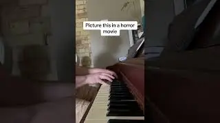 Its a weird tune #horror #halloween #music #piano #jazz