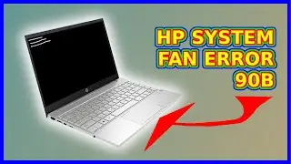 🔥 Troubleshooting HP SYSTEM FAN ERROR 90B and performing routine maintenance on an HP computer 🔥 ...