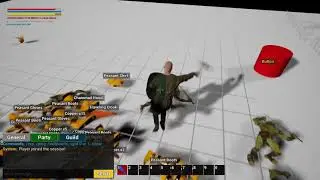 Dev Update 7: a human character, new equipment, and our first enemy