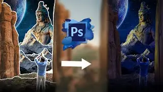 LORD SHIVA Photo manipulation in Photoshop | #ps 2021