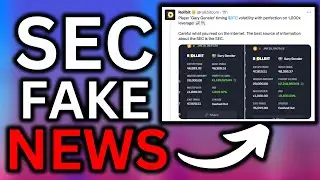 SEC Chairman Gary Gensler Fake Pumps The Market! Bitcoin ETF Approval TODAY?