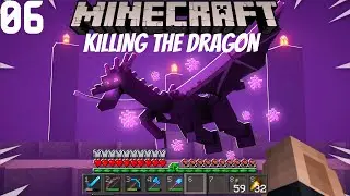 Finally Defeating The Ender Dragon - Minecraft Java 1.19.2 Survival (EP6)