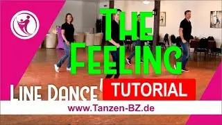 The Feeling - Line Dance Tutorial - Erklärvideo auf deutsch