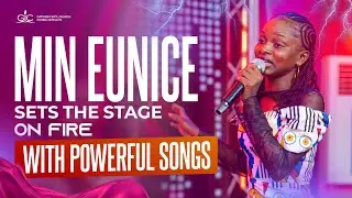 MIN EUNICE SETS THE STAGE ON FIRE WITH POWERFUL SONGS | GIC CHOBA