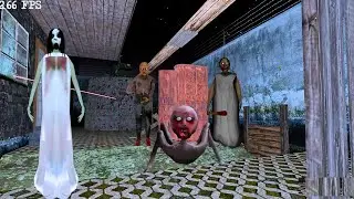 Granny Chapter Two Remake v1.1 ( PC, Extra Weapons, New Map) - Full Gameplay