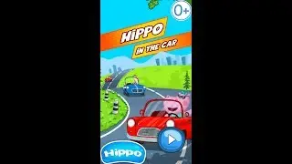 Hippo 🌼 City car racing 🌼 Cartoon Game Review