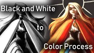 Painting Color from Black and White
