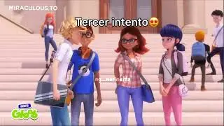 Adrien intentando darle un beso a marinette😦📸 temporada 5 multiplication