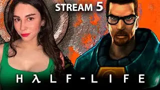 ИГРАЮ ВПЕРВЫЕ! HALF-LIFE 1998 ПЕРВОЕ ПРОХОЖДЕНИЕ | Линда играет в ХАЛФ ЛАЙФ  | 5