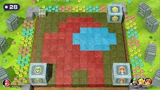 Among us in Mario Party Superstars mod