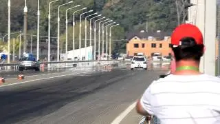 Nissan GTR 35 Alpha12 vs Subaru Forester