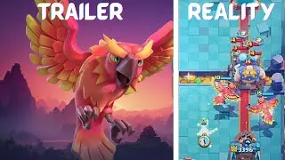 TRAILER VS REALITY PHOENIX #clashroyale