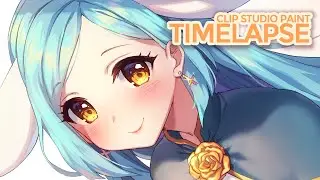 【Timelapse】So golden (Clip Studio Paint)