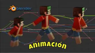 How to Animate Characters in Blender with NLA | Video Game Tutorial 2025
