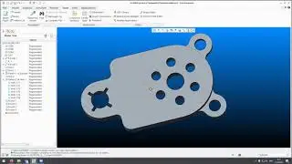 Проектирование в CREO шаг 3