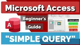 How to use Microsoft Access - Beginner Tutorial 