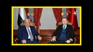 Son dakika... filistin devlet başkanı türkiye'ye geldi, erdoğan'la görüştü