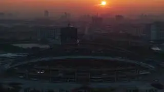 Sunrise at Shah Alam Stadium