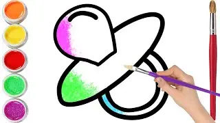 Bolalar uchun qo'g'irchoq chizish/Drawing pacifiers for children/Рисование пустышки для детей