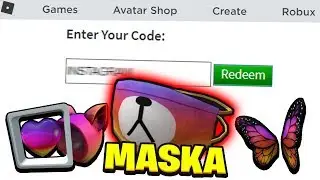 SECRET CODE FOR A NEW MASK IN ROBLOX!!