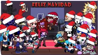 All I Want For Christmas Is You FNF Cover 🎶 (You But Different Characters Sing It)
