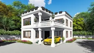 3Ds MAX Vray Render Exterior Visualization Workshop_Vray Sun Realistic Rendering