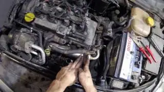How to remove Turbo EGR DPF (Diesel Cat) removal 1.7 CDTI Vauxhall Astra Corsa Meriva Z17DTH Z17DTL