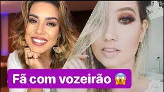 Moça do vozeirão canta com NAIARA AZEVEDO 😱 Evy Magalhães