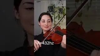 A=415hz, 432hz, 440hz comparison on baroque violin