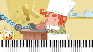 BabyTV The Muffin Man 4K Sheet Music