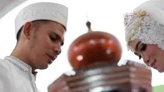 AKAD NIKAH - ABRAR + EKA ( MESJID IDI ) 08 - 12 -17