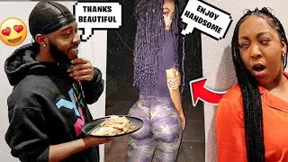 Flirty Neighbour Cooked Me Food Prank On Girlfriend *SHE SNAPS*