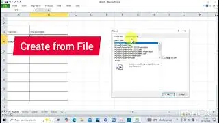 วิธีแนบไฟล์ PDF ลงใน Excel