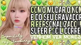 ••|🧽Como Mudar O Nome Do Seu Gravador!🧽|••